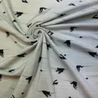 Hiden Cats, grå - Trikåtyg