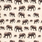 Elephant walk - Trikåtyg