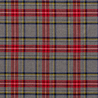 Checks Grey - Gabardin med stretch