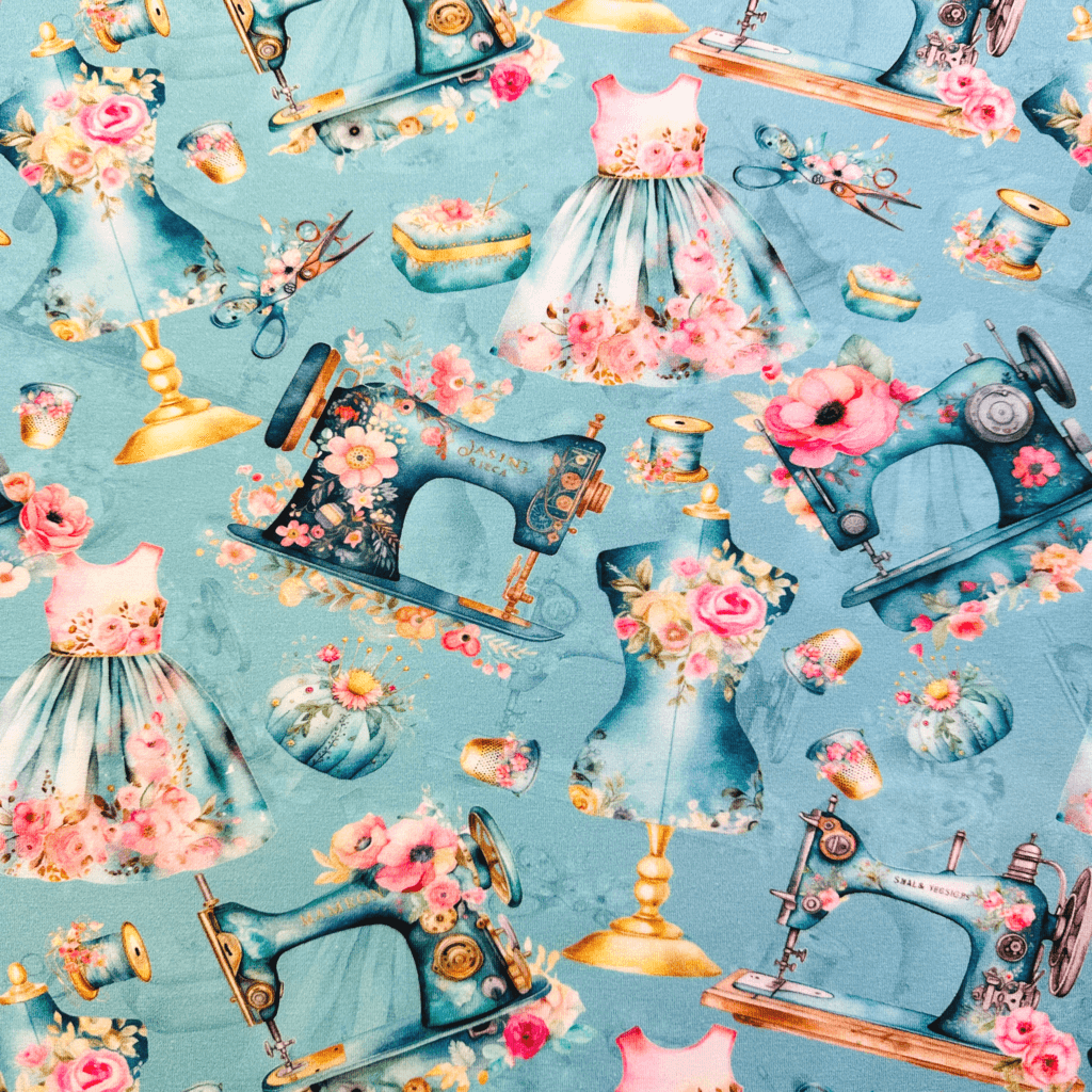 Turquoise Sewing - Zelected By ZannaZ