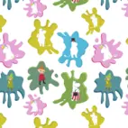 ColorSplash Mumin, vit - Moomin By ZannaZ