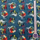 Jeepar, jeans - Trikåtyg