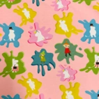 ColorSplash Mumin, Pink - Moomin By ZannaZ