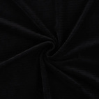 Plysch manchester, light - Black