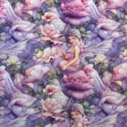 Whimsical Fairy Garden, purple - Zelected By ZannaZ