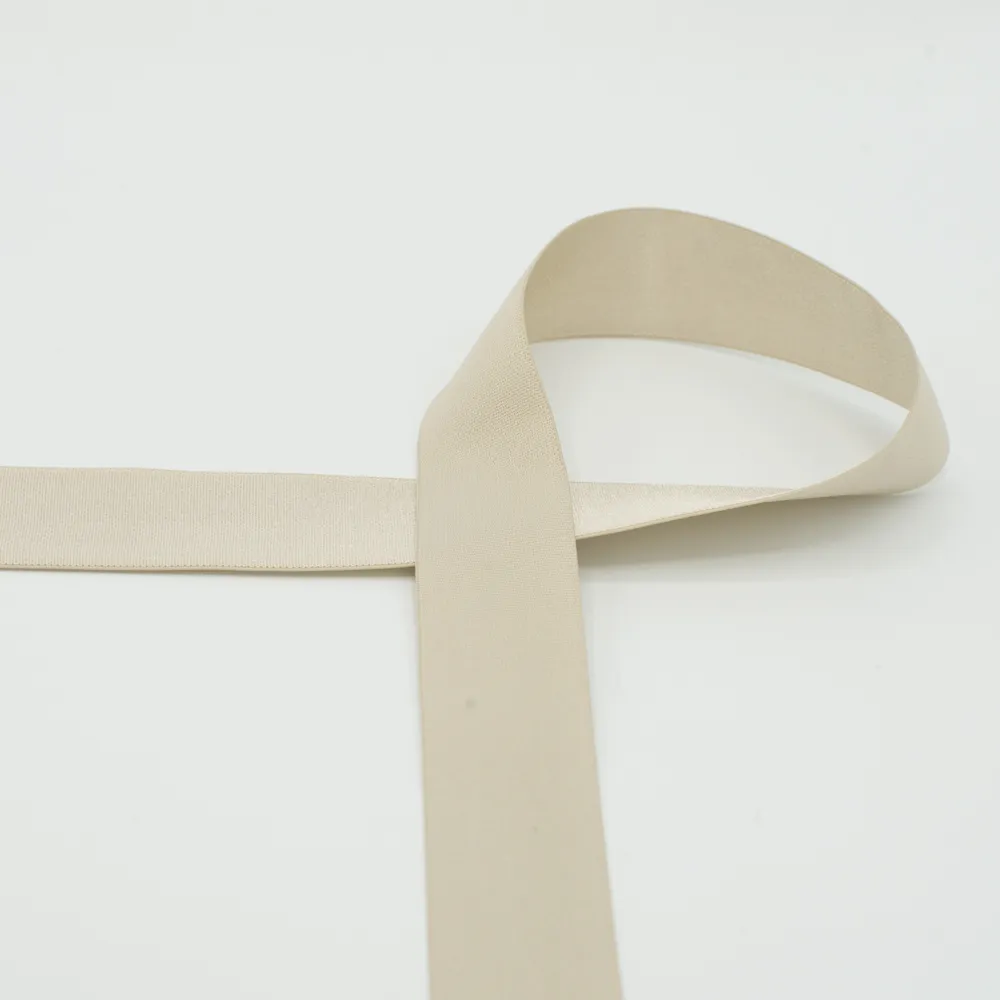 Champagne - Satin Resår 30 mm