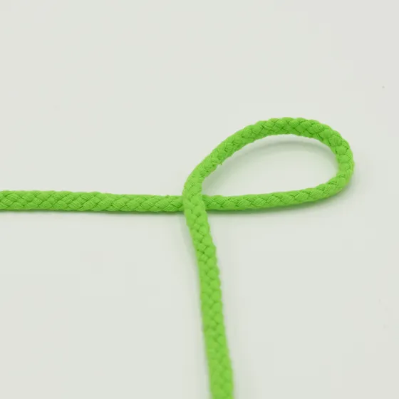 Anoraksnöre 6mm - Lime