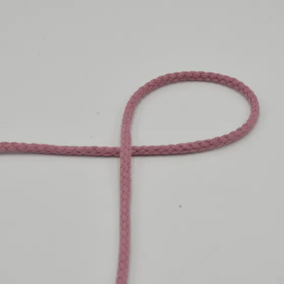 Anoraksnöre 6mm - Old Rose