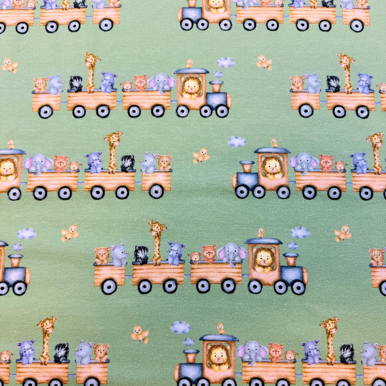Little train - Jersey fabric