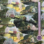 On the bridge - Moomin By ZannaZ
