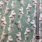 Mumin, pale green - Moomin By ZannaZ