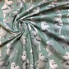 Mumin, pale green - Moomin By ZannaZ