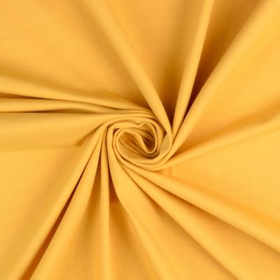 Enfärgad trikå - Ljus senapsgul