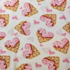 Strawberry Waffle Hearts - Zelected By ZannaZ