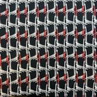 Livia, red - Viscose jersey