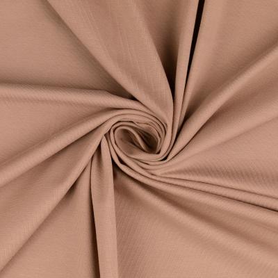 Enfärgad trikå - Taupe