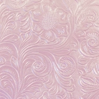 Floralys, rose - Konstläder, präglat