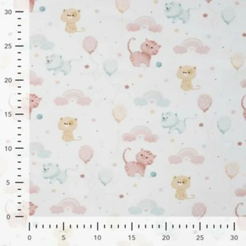 Cute kitten - Trikåtyg
