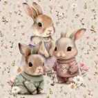 Söta kaniner - Panel