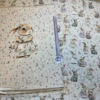 Söt kanin flicka - Panel