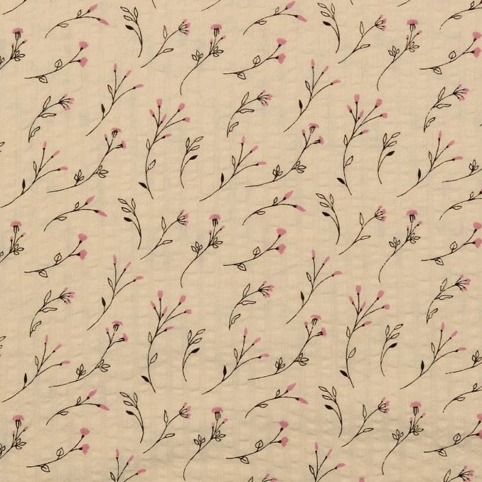 Belinda, pale rose - Seersucker