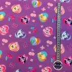 My little pony, lila - Trikåtyg