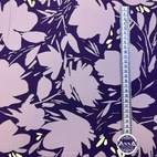 Flower shade, lila - Viscose crepe