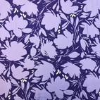 Flower shade, lila - Viscose crepe