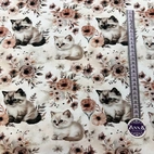 Kattunge och blommor - Zelected By ZannaZ