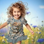 Kanin med prästkragar - Panel