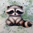 Skogensdjur, tvättbjörn - Zelected By ZannaZ