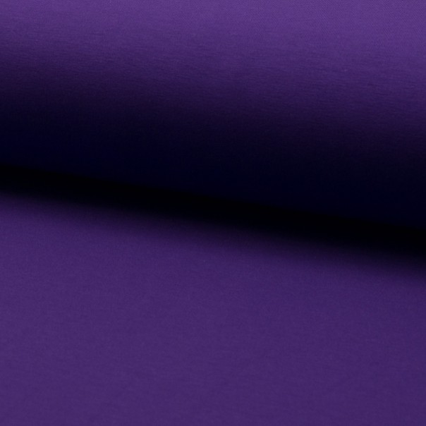 Ögglad Enfärgad jogging tyg purple