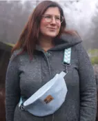 Jeans, ljus - Konstläder