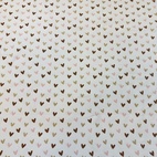 Sparkling hearts - Trikåtyg