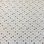 Sparkling hearts - Trikåtyg