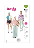 Burda 5763 Misses T-shirts