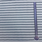 Ribbed knit - White/Grey slim