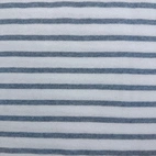 Ribbed knit - White/Grey slim