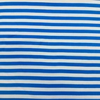 Ribbed knit - blue/ White