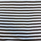 Ribbstickat - Brun/Baby Blå