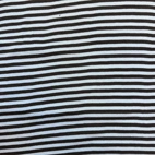 Ribbstickat - Brun/Baby Blå Smal