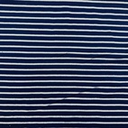 Ribbstickat - Navy/Guld glitter