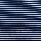 Ribbstickat - Navy/Guld glitter