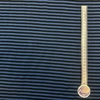 Ribbstickat - RoyalBlå/ Svart smal