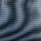 Ribbstickat - RoyalBlå/ Svart smal