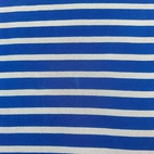 Ribbstickat - Blå/Grå