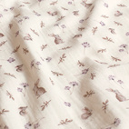 Muslin tyg - Little Rabbit