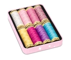 Trådset - 100 M. - Cute & Pink 8 Rullar