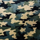 Dubbelsidig Fleece - Camo