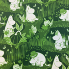 Garden Life in MomminVally, green - Moomin By ZannaZ